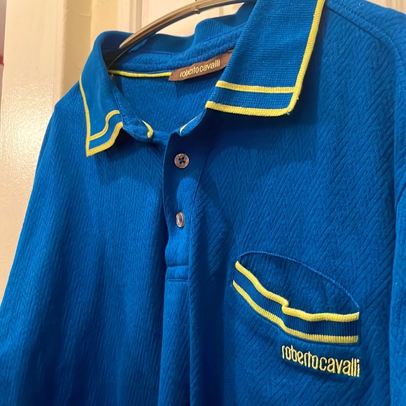 Roberto Cavalli Tennis Polo . Mens Large. GREAT CONDITION !!! - Picture 2 of 5